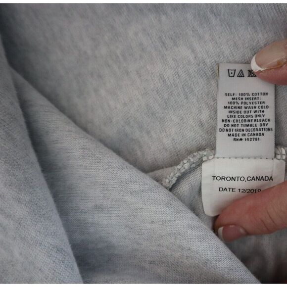 Aimé Leon Dore Men's Sz M Gray Heather Multi Stripe ALD Logo L/S Tee Shirt - Picture 6 of 9